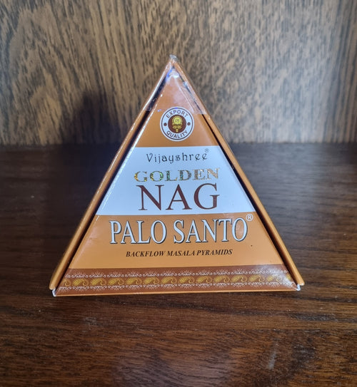 Golden NAG Palo Santo rökelsekonor backflow