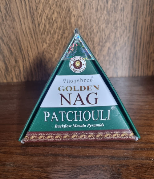 Golden NAG Patchouli backflow rökelsekonor